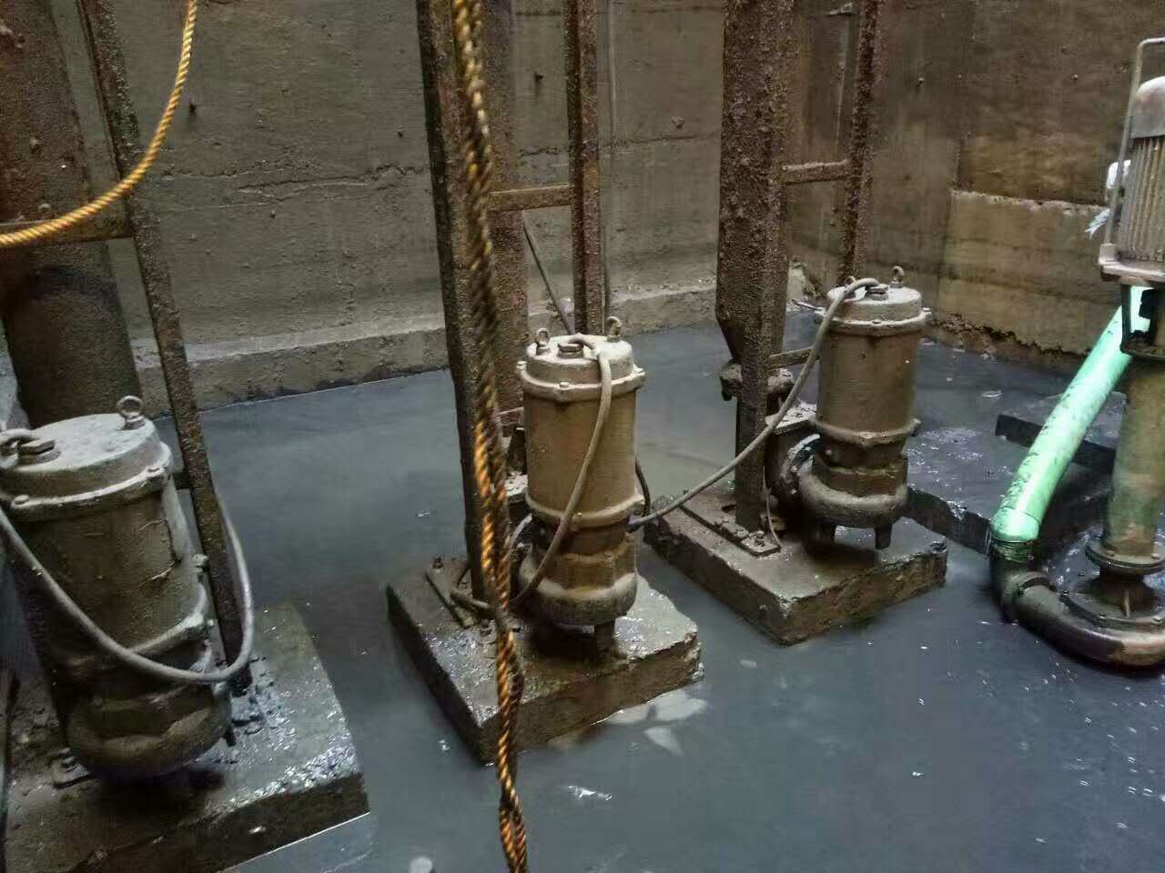 历城污水池清理